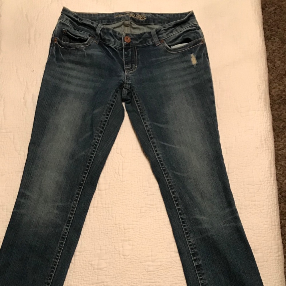 American eagle 77 straight jeans